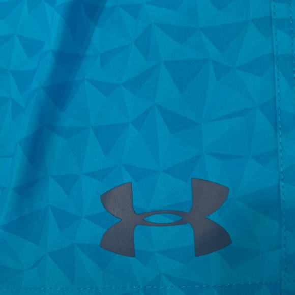 Under Armour Men's Teal Board Shorts - Picture 4 of 7